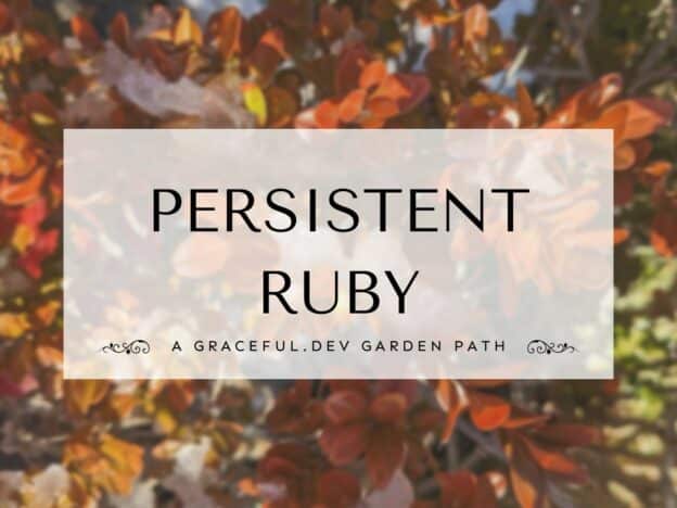 Persistent Ruby course image