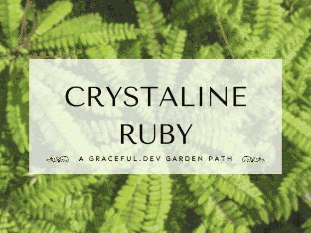 Crystaline Ruby course image