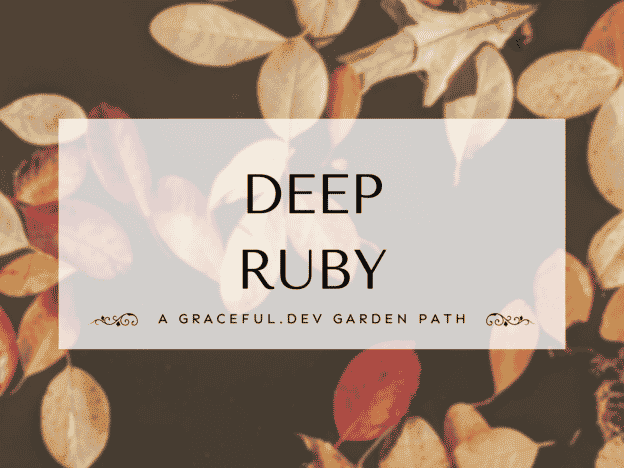 Deep Ruby course image
